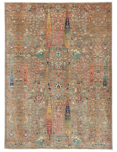 Shahi Fine Pakistan marrone rosato e gainsboro 168x228