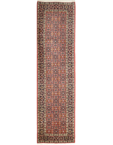 Zandjan Persia grigio tenue e grano 61x236