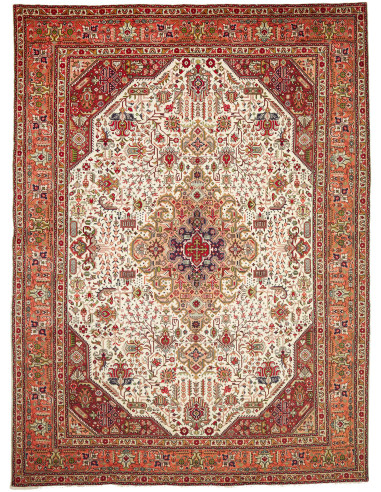 Tabriz Persia abbronzatura e marrone 245x330
