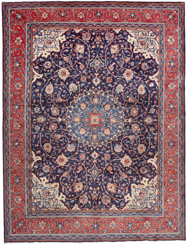 Sarough Persia grigio tenue e grigio tenue 300x395