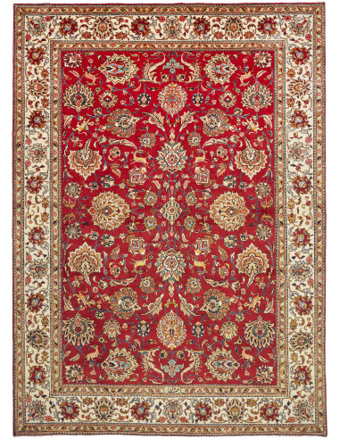 Tabriz Persia marrone e grano 245x342