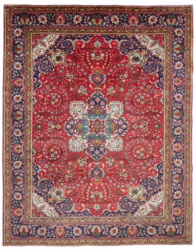 Tabriz Persia terra di siena e grigio ardesia scuro 260x336