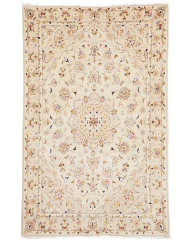 Kashan Fine Persia grigio chiaro e grano 98x155