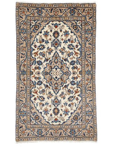 Kashan Fine Persia argento e grigio ardesia scuro 93x160