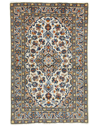 Kashan Fine Persia argento e grigio ardesia scuro 100x152