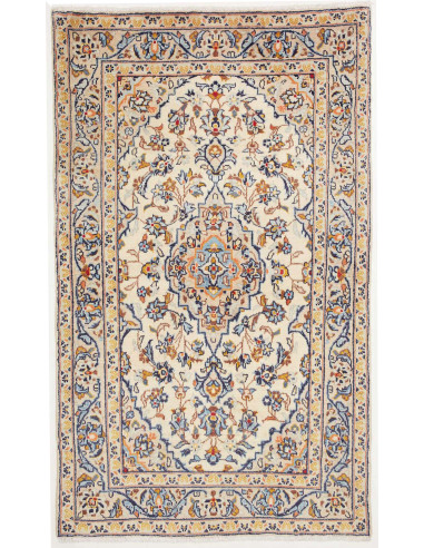 Kashan Fine Persia argento e grigio chiaro 93x156