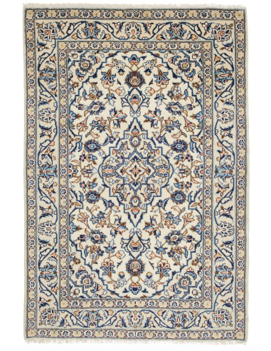 Kashan Fine Persia argento e grigio ardesia scuro 100x150