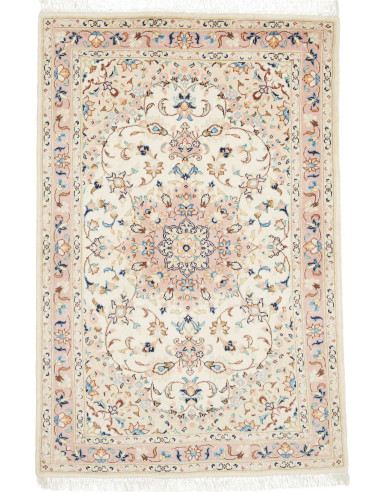 Kashan Fine Persia grigio chiaro e grigio ardesia scuro 102x150