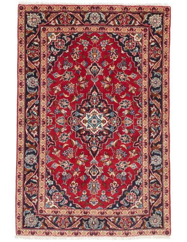Kashan Fine Persia terra di siena e grano 98x145