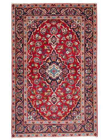 Kashan Fine Persia marrone e grano 104x158