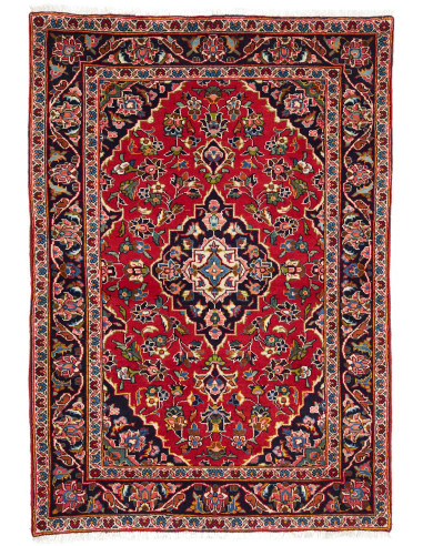 Kashan Fine Persia marrone e grano 100x143