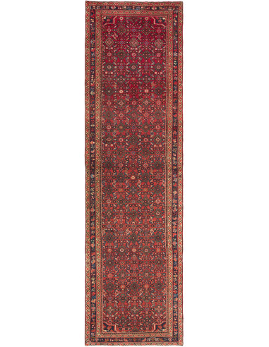 Hamadan Persia terra di siena e legno robusto 110x395