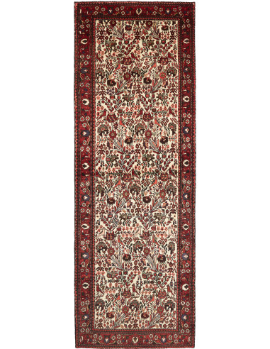 Hamadan Persia grigio ardesia scuro e grano 115x343