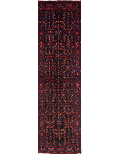 Hamadan Persia nero e marrone sella 113x423