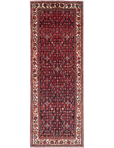 Hamadan Persia grigio ardesia scuro e grano 112x310