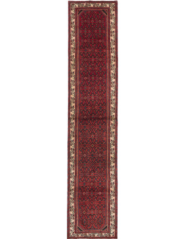 Hamadan Persia marrone sella e legno robusto 85x418