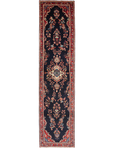 Hamadan Persia salmone scuro e abbronzatura 96x410