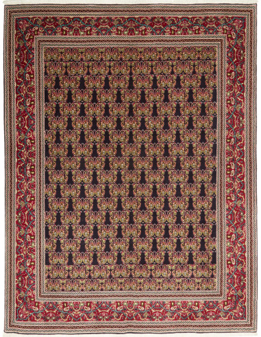 Tabriz 50 Raj Persia marrone sella e grano 160x212