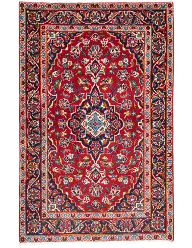 Kashan Fine Persia marrone e grano 98x148