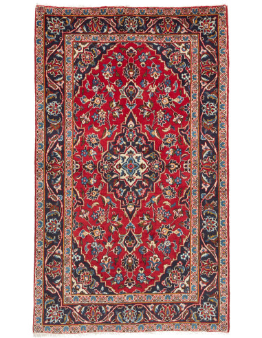 Kashan Fine Persia terra di siena e grigio ardesia scuro 92x158
