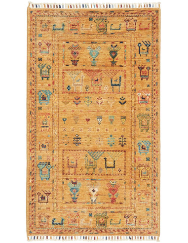Rubin Pakistan kaki scuro e perù 76x128