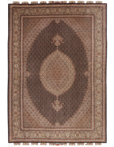 Tabriz 50 Raj Mahi Persia grigio tenue e grano 207x302