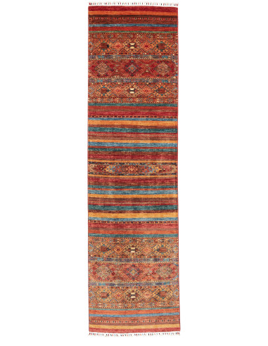 Samarkand Pakistan terra di siena e grigio ardesia scuro 82x292