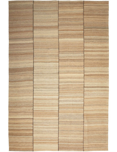 Kilim Persia abbronzatura e marrone rosato 203x308