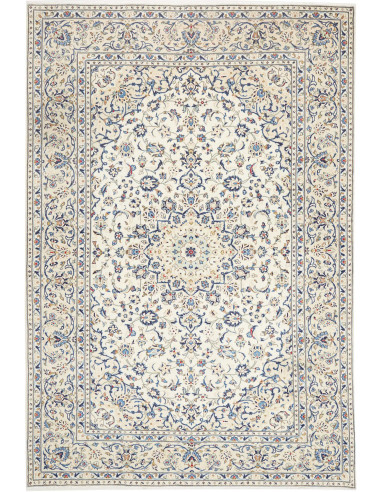 Kashan Persia grigio chiaro e grigio ardesia scuro 200x295