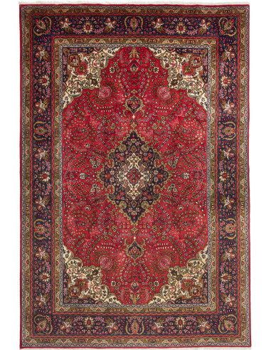 Tabriz Persia terra di siena e argento 202x303