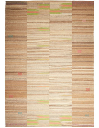 Kilim Persia abbronzatura e abbronzatura 214x304