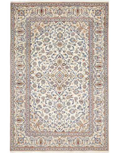 Kashan Persia grigio chiaro e grigio tenue 198x300