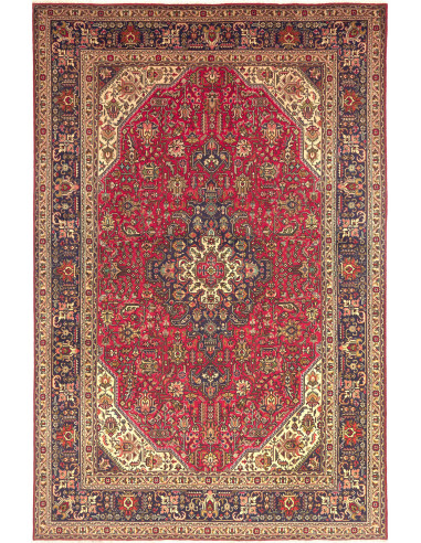 Tabriz Persia terra di siena e rosso indiano 200x305