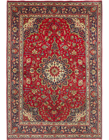 Tabriz Persia terra di siena e grigio ardesia scuro 200x300