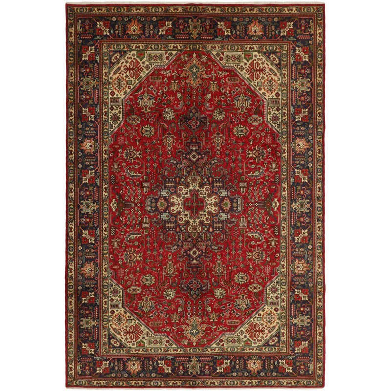104480 tappeto persia tabriz cm 196x288