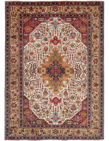 Tabriz Persia abbronzatura e grigio ardesia scuro 203x290