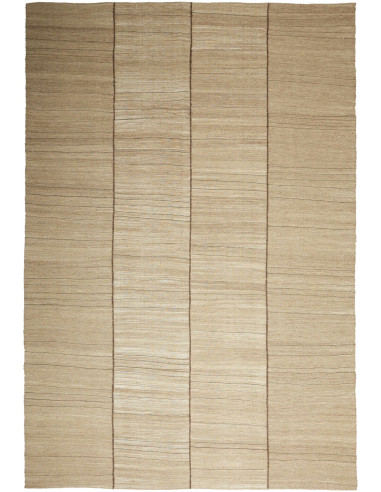 Kilim Persia abbronzatura e grigio tenue 198x290