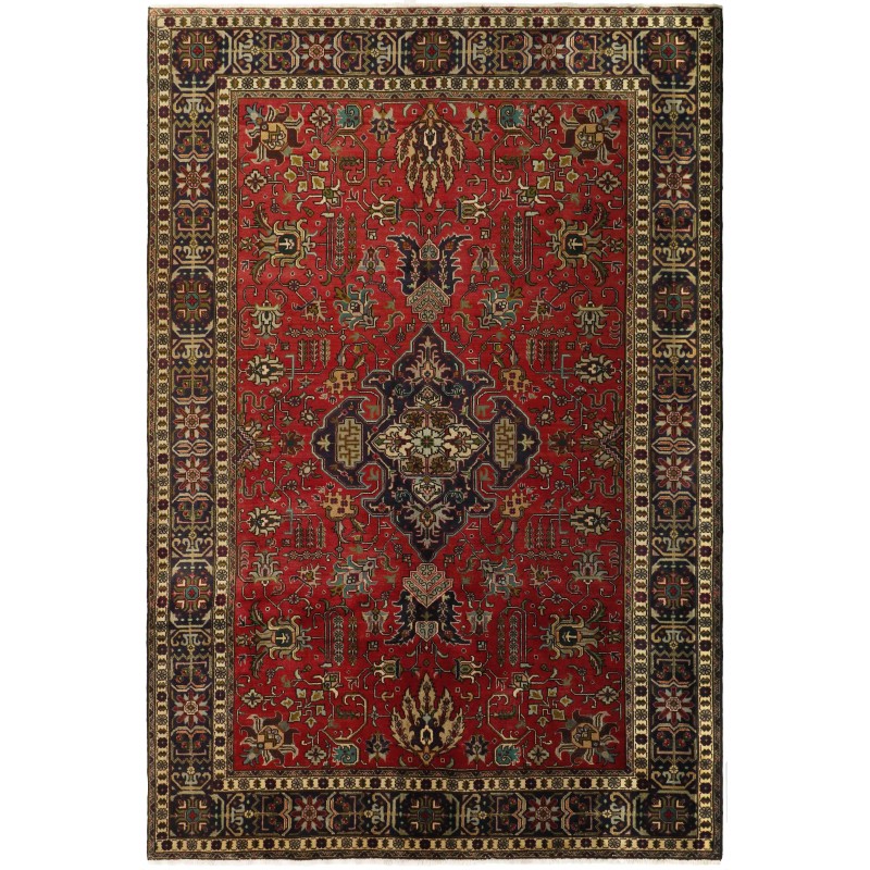 104629 tappeto persia tabriz cm 204x303