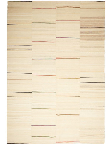 Kilim Persia grano e verde oliva scuro 219x320