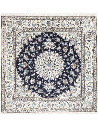 Nain Kashmar Persia grigio ardesia scuro e grigio ardesia scuro 195x200