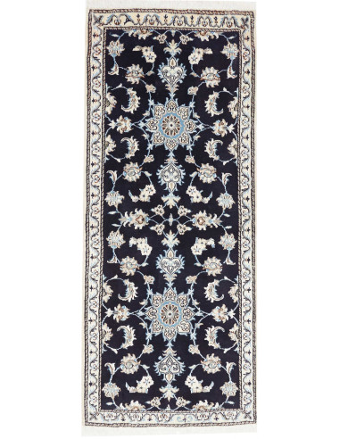 Nain Kashmar Persia gainsboro e grigio scuro 78x195