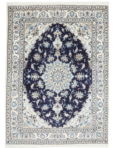 Nain Kashmar Persia grigio chiaro e grigio ardesia scuro 168x234