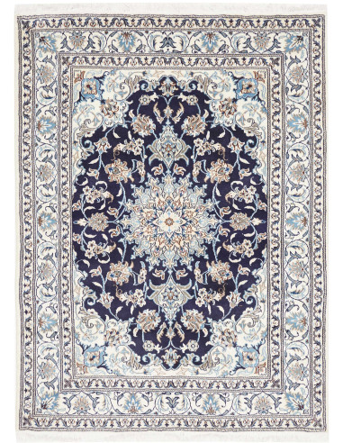 Nain Kashmar Persia grigio ardesia scuro e grigio ardesia scuro 148x200