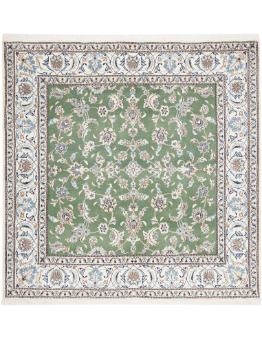 Nain Kashmar Persia grigio chiaro e grigio ardesia scuro 195x200
