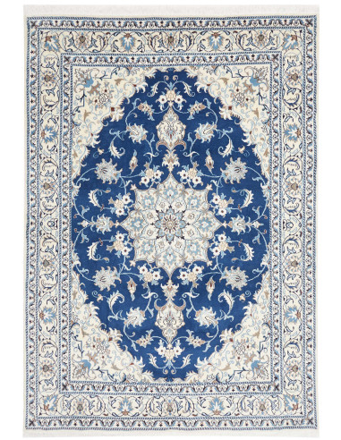 Nain Kashmar Persia grigio chiaro e grigio ardesia scuro 165x235