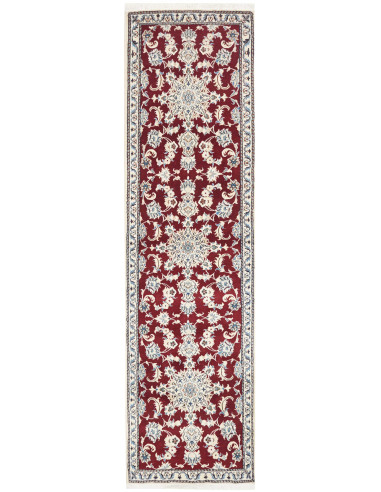 Nain Kashmar Persia grigio chiaro e grigio ardesia scuro 73x287