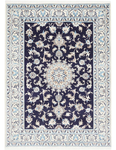 Nain Kashmar Persia grigio ardesia scuro e grigio ardesia scuro 150x200