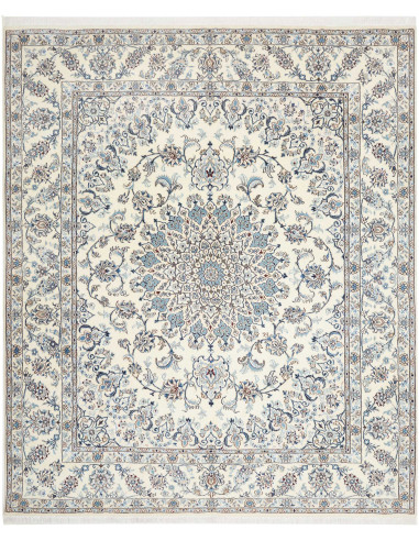 Nain Kashmar Persia grigio chiaro e grigio ardesia chiaro 245x291