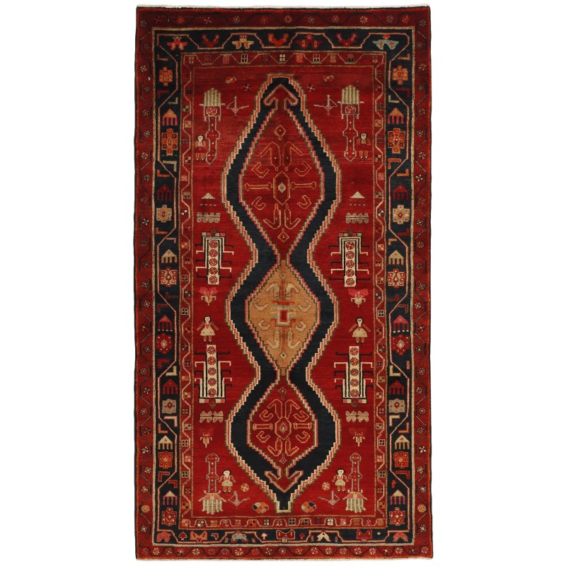105253 tappeto persia asadabad cm 151x280