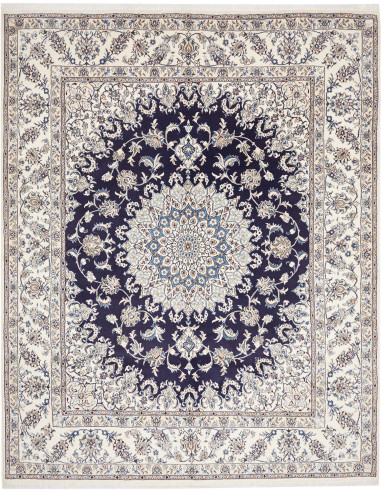 Nain Kashmar Persia grigio chiaro e grigio ardesia scuro 247x303